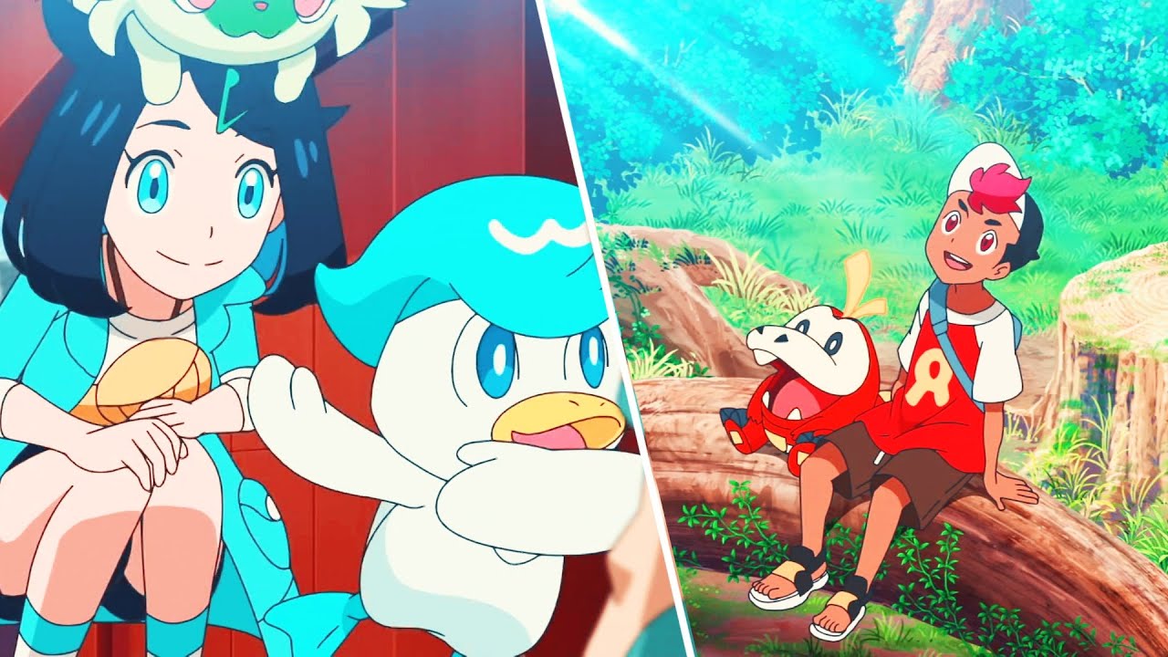 Liko MEETS Roy - Pokemon Horizons episode 4 - Pokemon 2023 Scarlet And Violet Episode 4 AMV