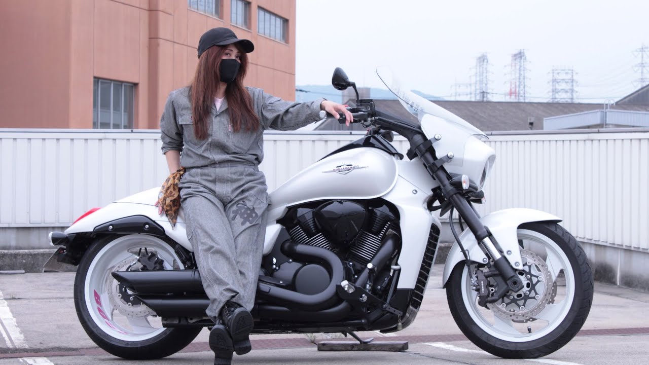 SUZUKI boulevard m109r boss ! スズキ ブルバード 1800 ブラックアウトスズキスペシャル !