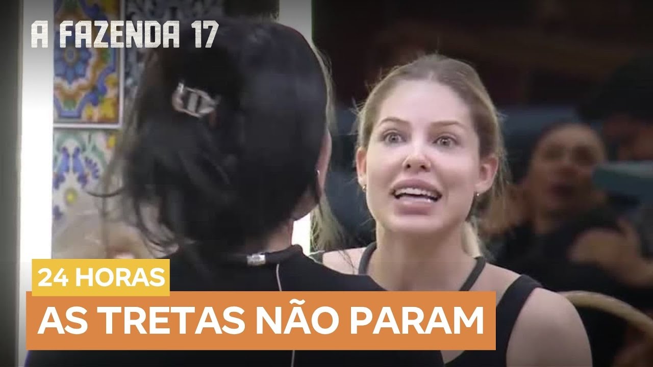 Saory e Ray voltam a trocar provocações: 'Tá muito feio' | A Fazenda 17