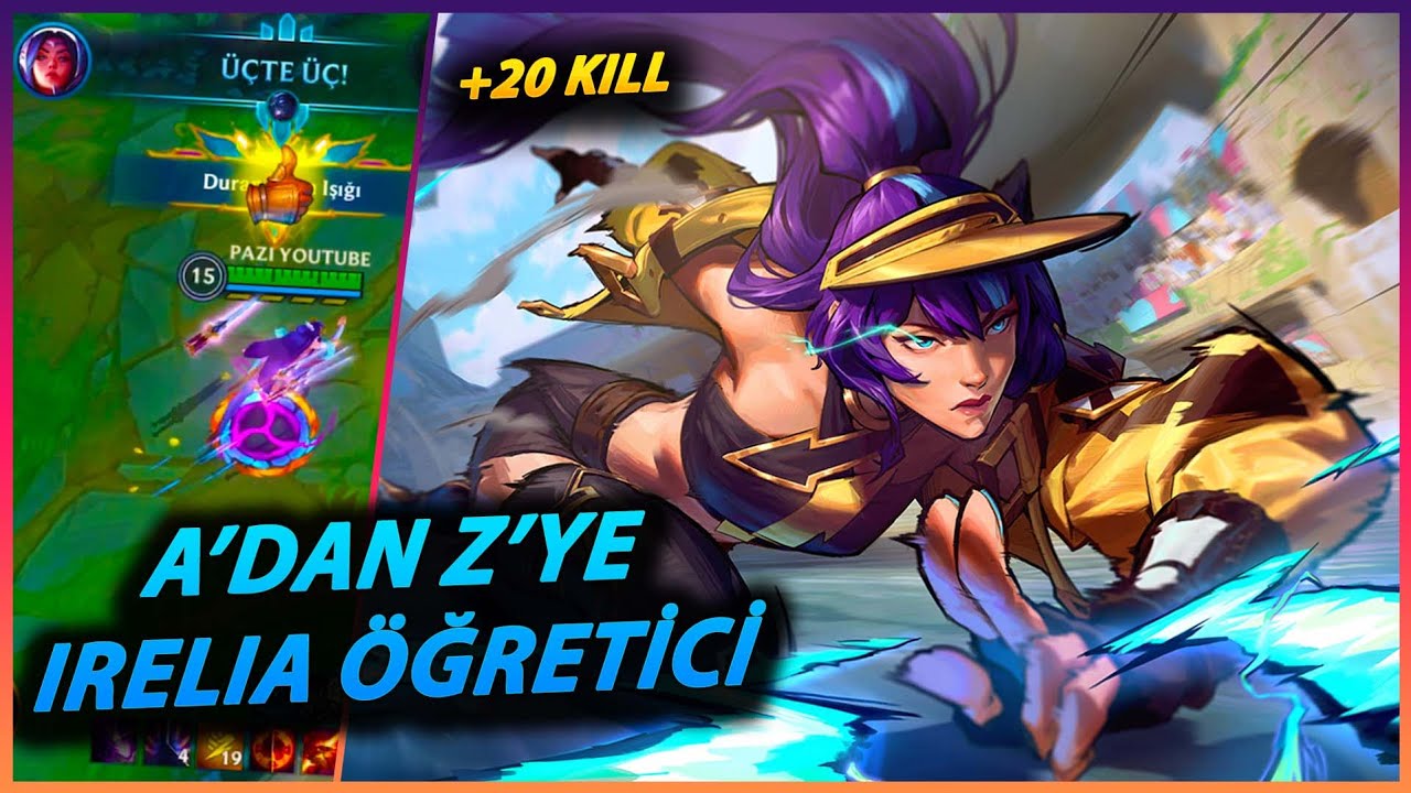 A'DAN Z'YE IRELIA | CHALLENGER OYUNCU DÜŞÜK ELODA OYNARSA? - Wild Rift