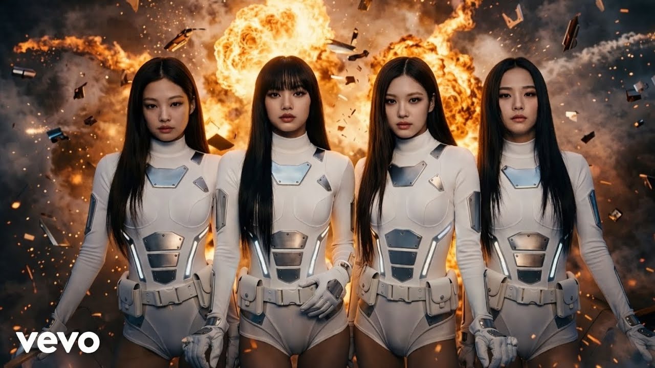 Blackpink -  Iron Heart 🔥 | Powerful K-Pop Girl Crush Anthem | Dark Pop Energy