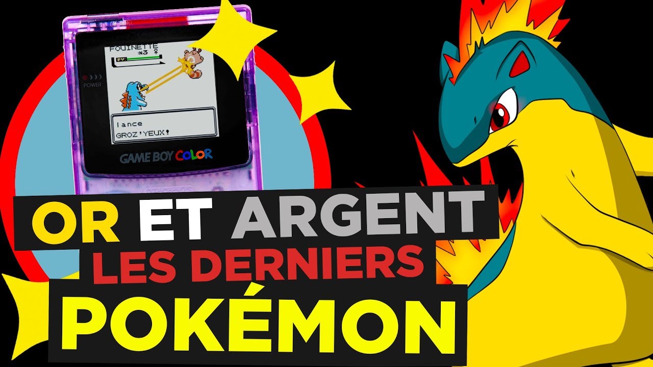 POK&Eacute;MON OR & ARGENT, LES DERNIERS JEUX ! Histoire Pok&eacute;mon