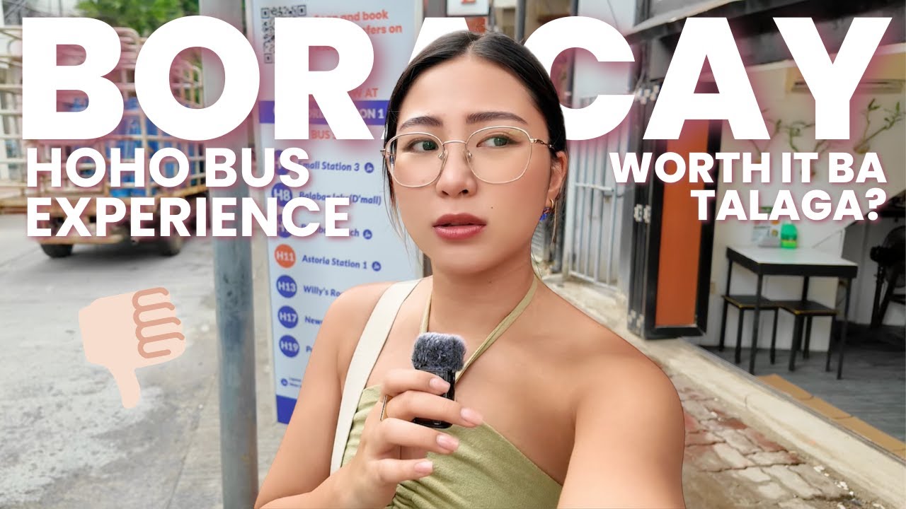 HOHO Bus Experience in Boracay and FOOD TRIP!