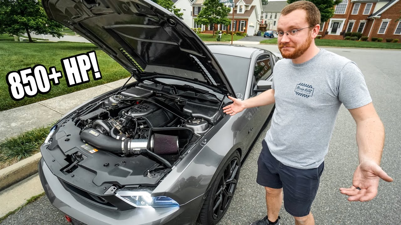 SAVAGE 850HP+ Paxton MUSTANG GT gets ROWDY!!