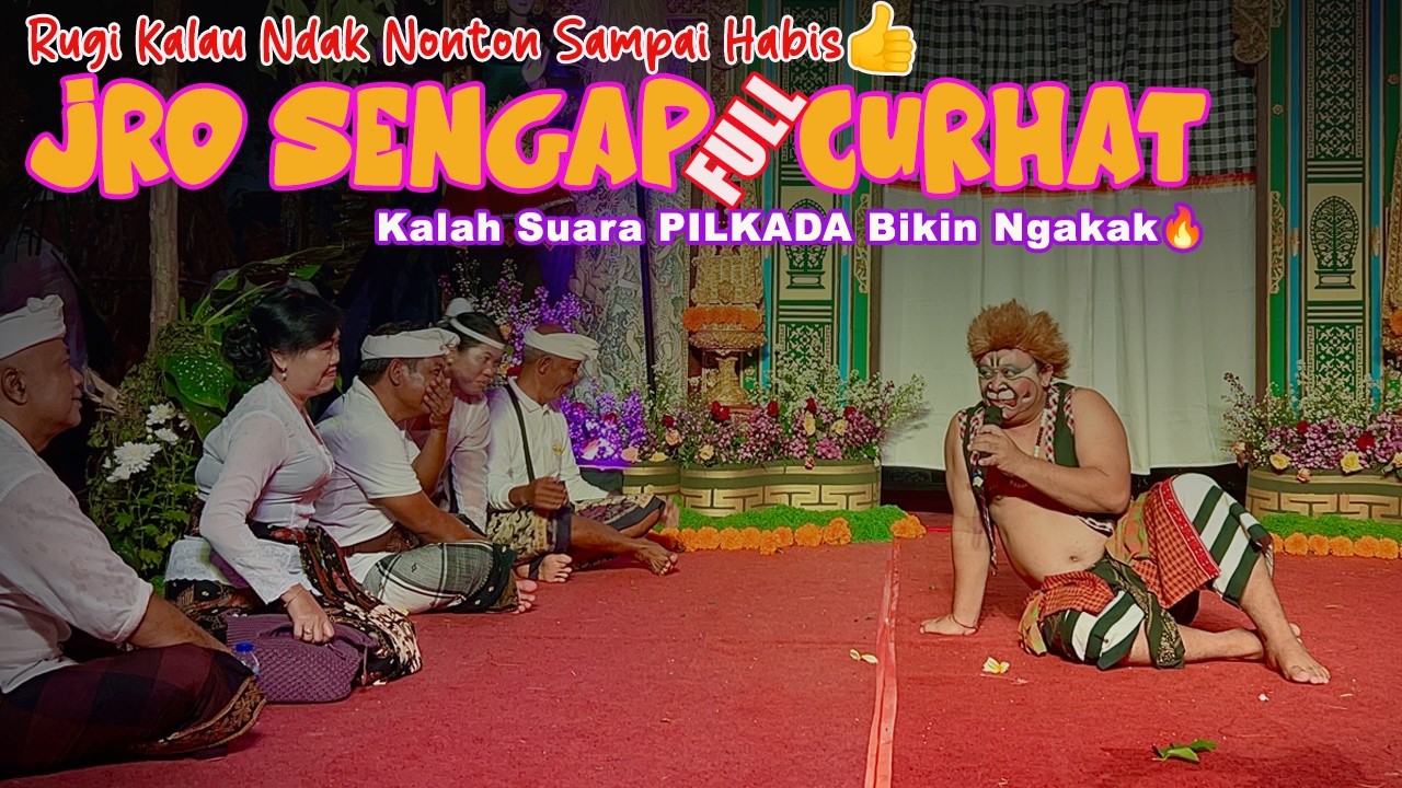Jero Sengap FULL CURHAT Kalah Suara PILKADA Bikin Ngakak🔥 | Rugi Kalau Ndak Nonton Ini Sampai Habis👍