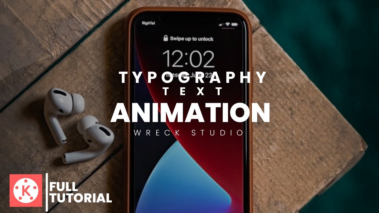 Typography Text Animation tutorial in Kinemaster ‼