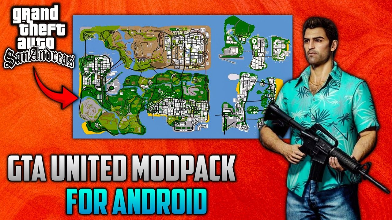 Gta United Modpack for Android - Support all devices