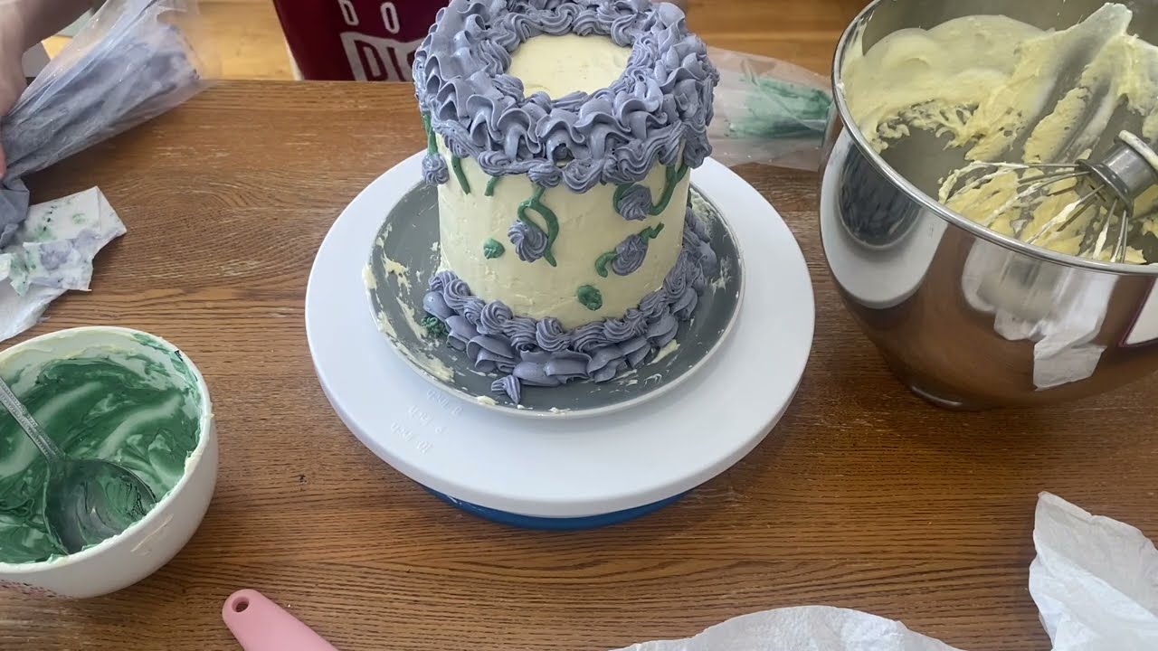 Making A Fairy Door Cake, gf, df
