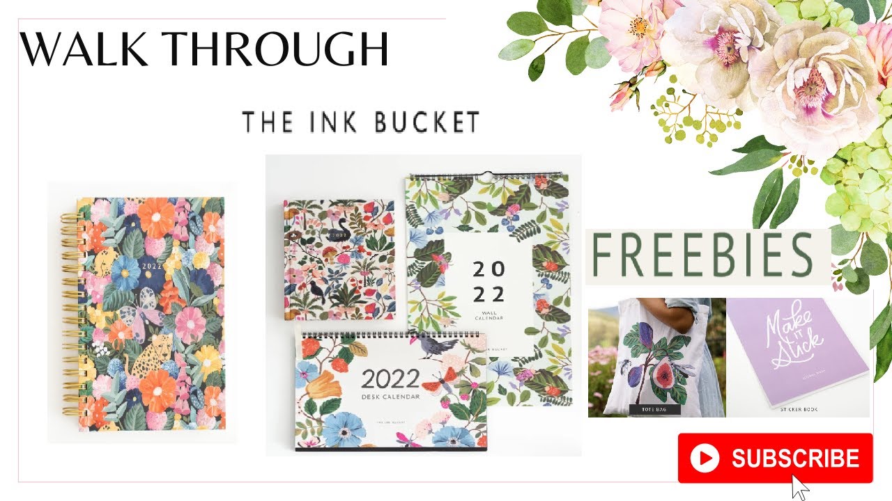 Ink Bucket 2022 planner | Review and walk through