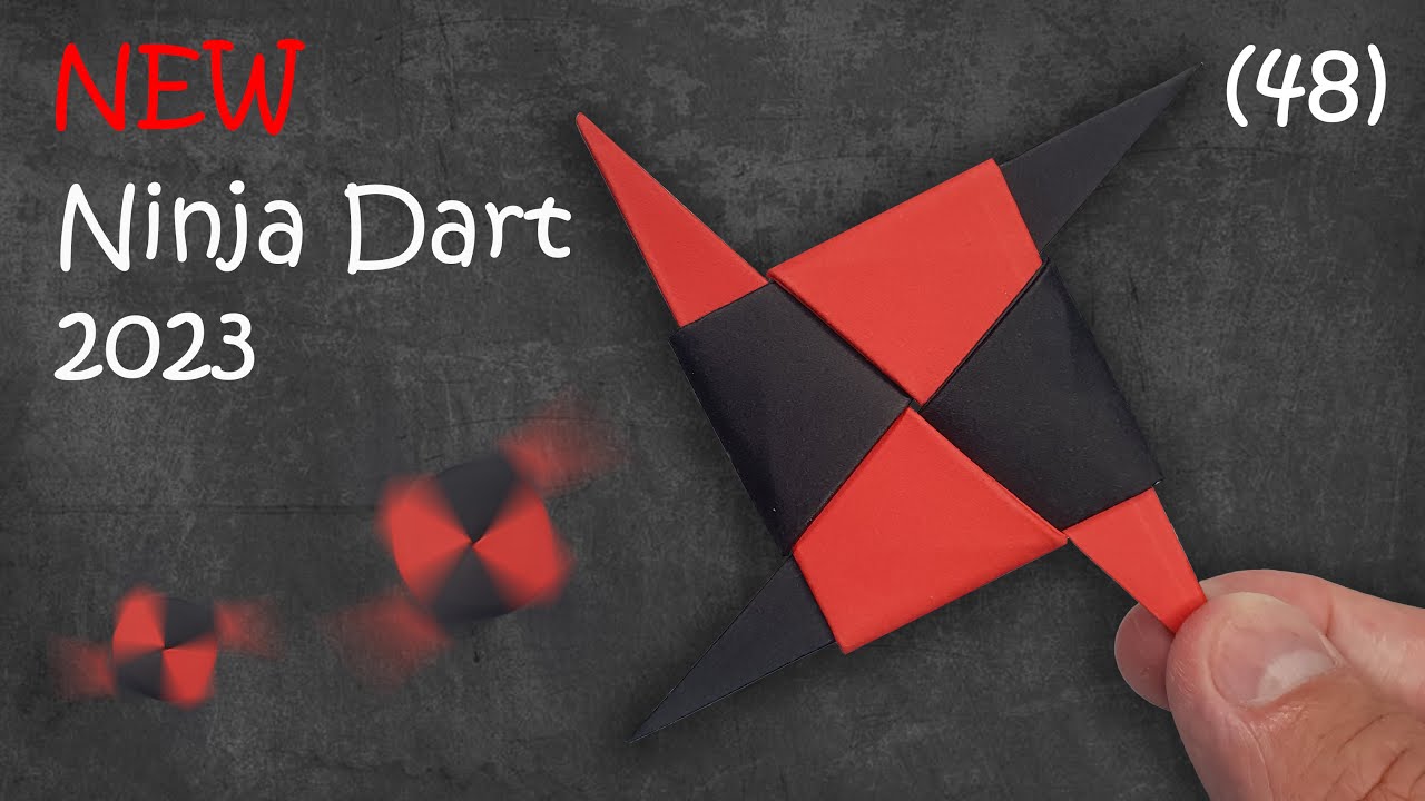 How to make a new ninja darts 2023 || Paper plane 286