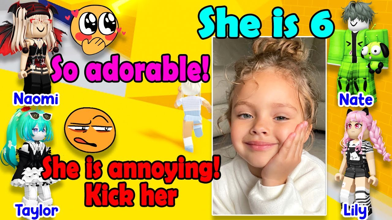 👧🏻 TEXT TO SPEECH 🙍🏻‍♀️ My Cute Little Sister Joined Roblox 🐞 Roblox Story