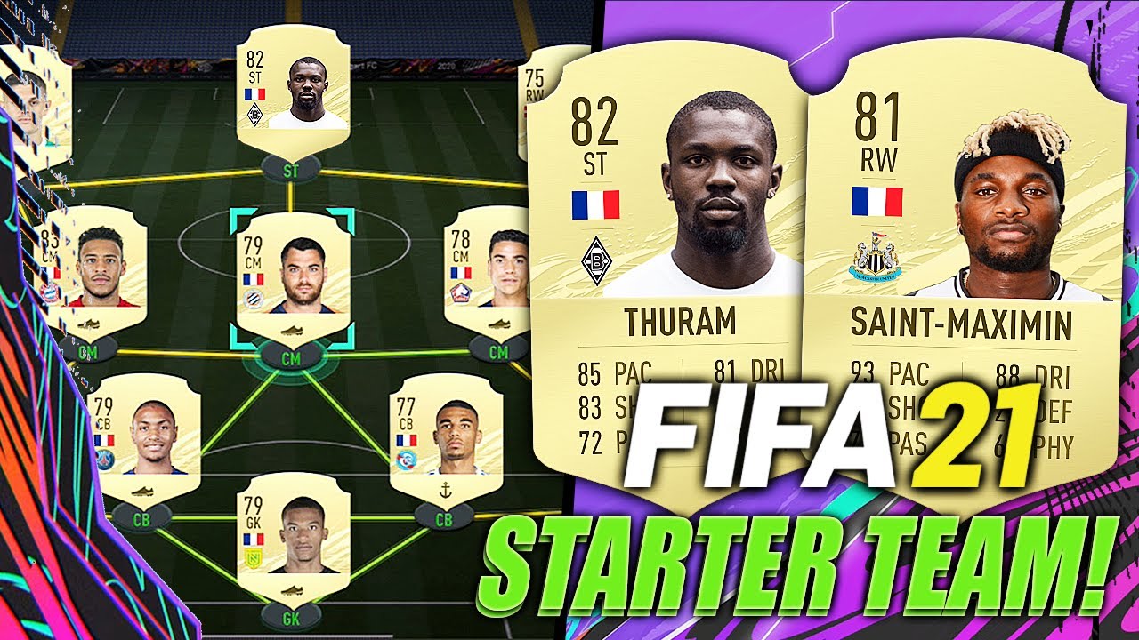 OUR CHEAP FIFA 21 STARTER SQUAD! - #FIFA21 Ultimate Team