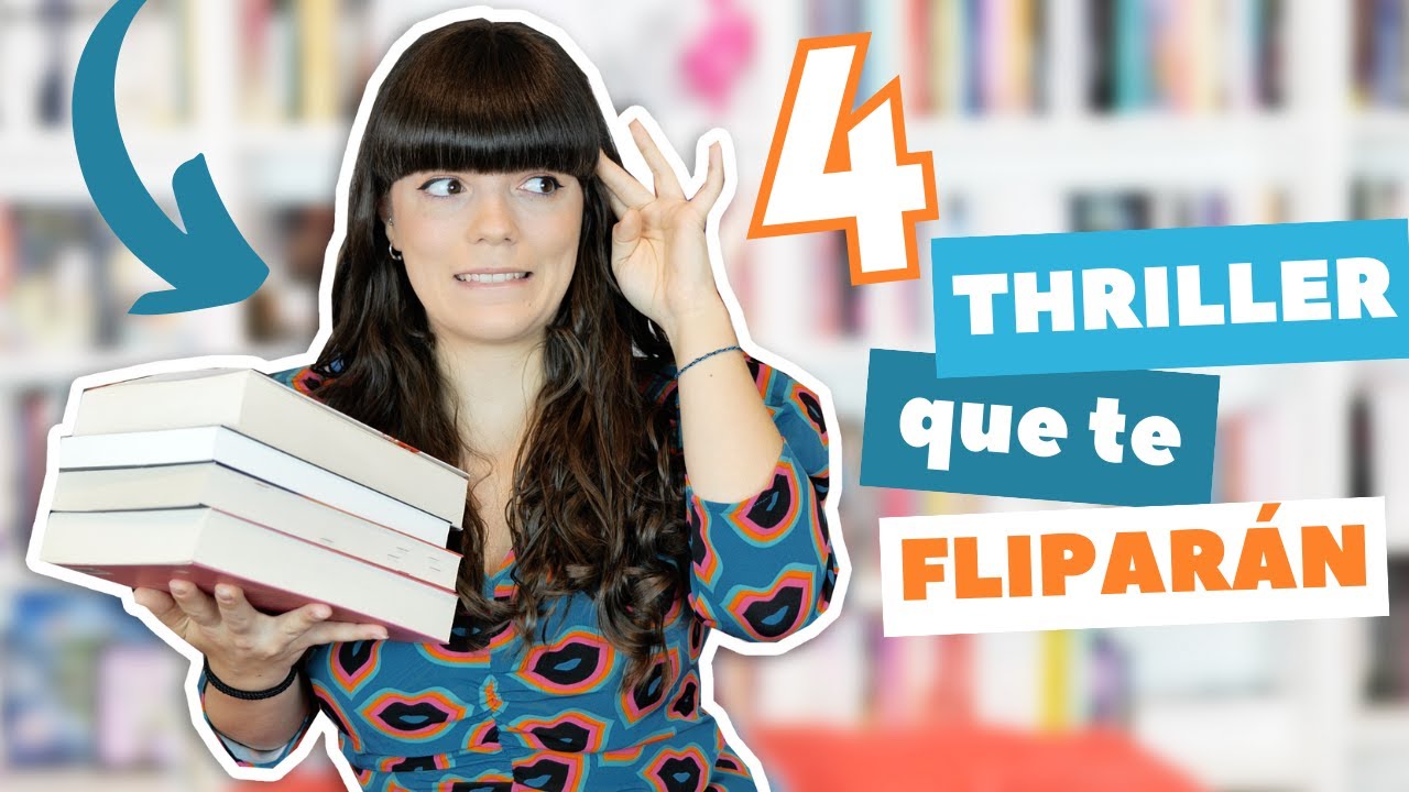 4 thrillers que TE VOLARÁN LA CABEZA 🤯