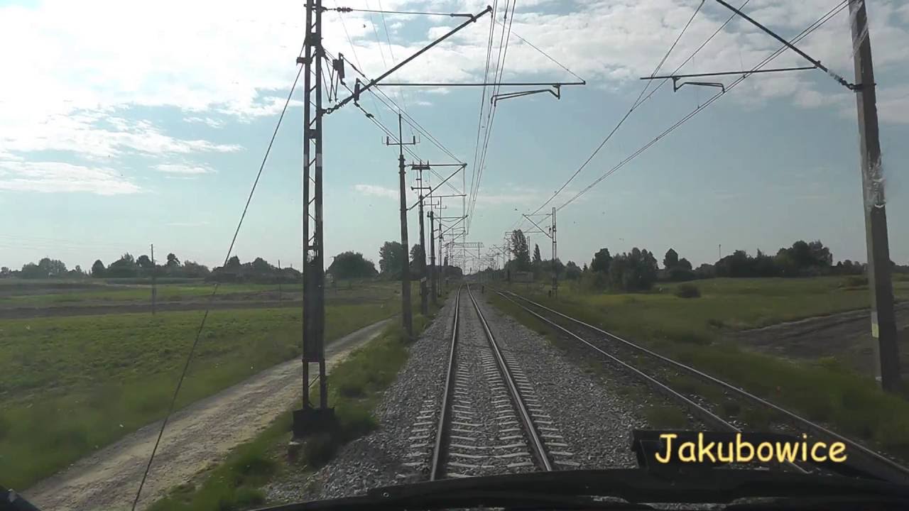 [Cabview EN63A] Skarżysko-Kamienna - Sandomierz oczami maszynisty cz.2 FULL HD
