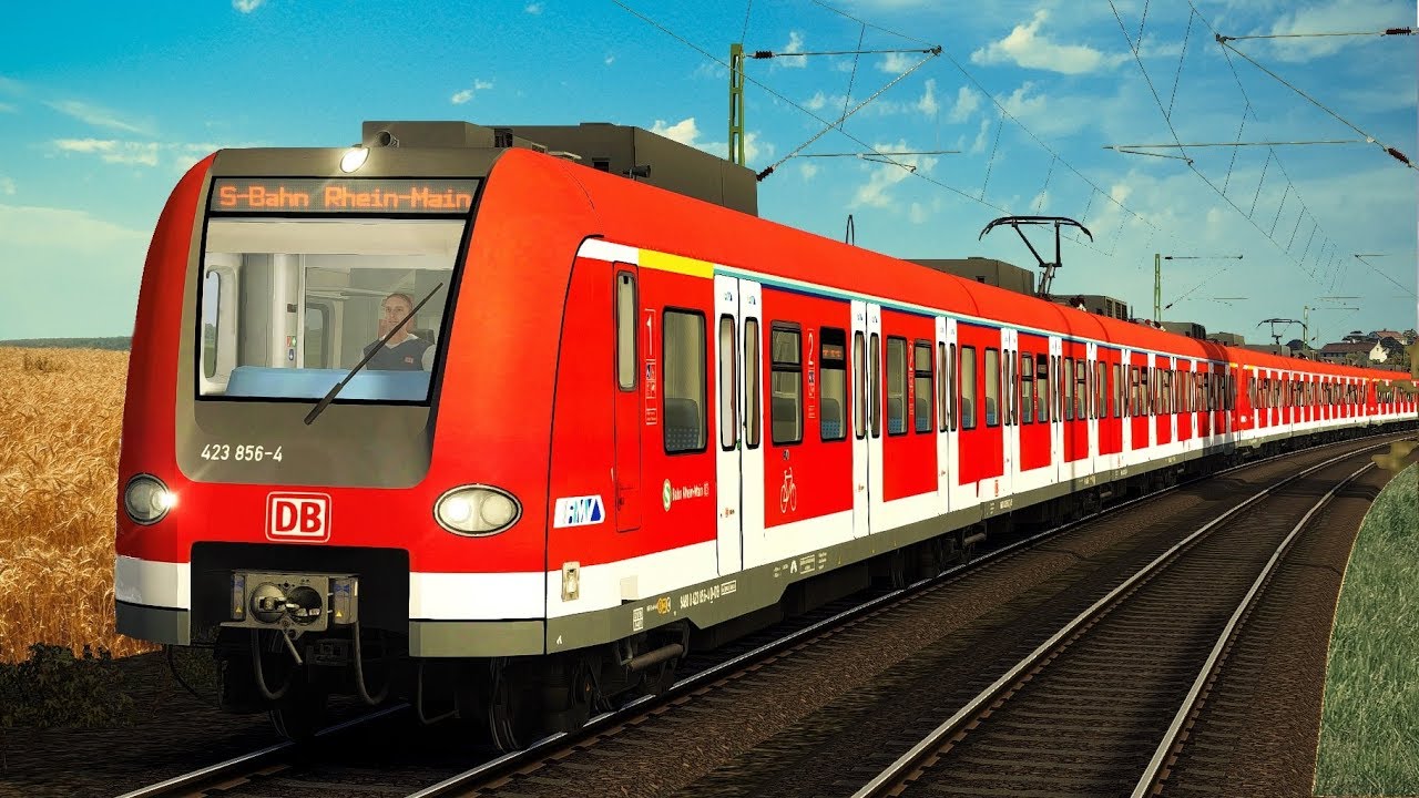 S6 zum Südbahnhof Frankfurt | BR 423 S-Bahn Rhein Main | 3DZUG | Let's Play Train Simulator 2018