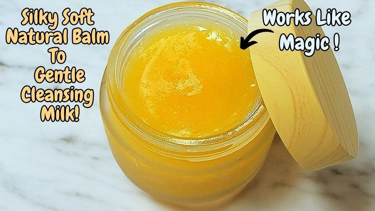 Natural Calendula Balm to Milk FACE CLEANSER & Makeup Remover