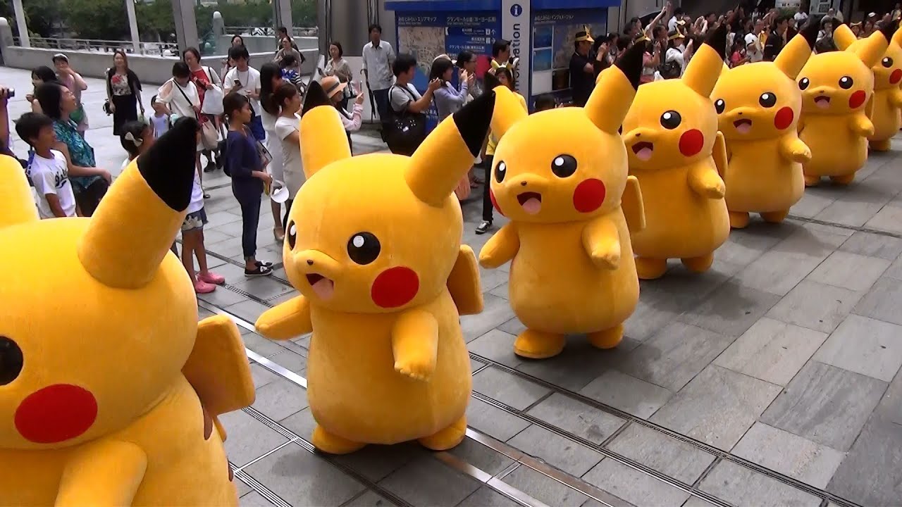 ピカチュウ大行進！ 踊る？ピカチュウ大量発生チュウ！