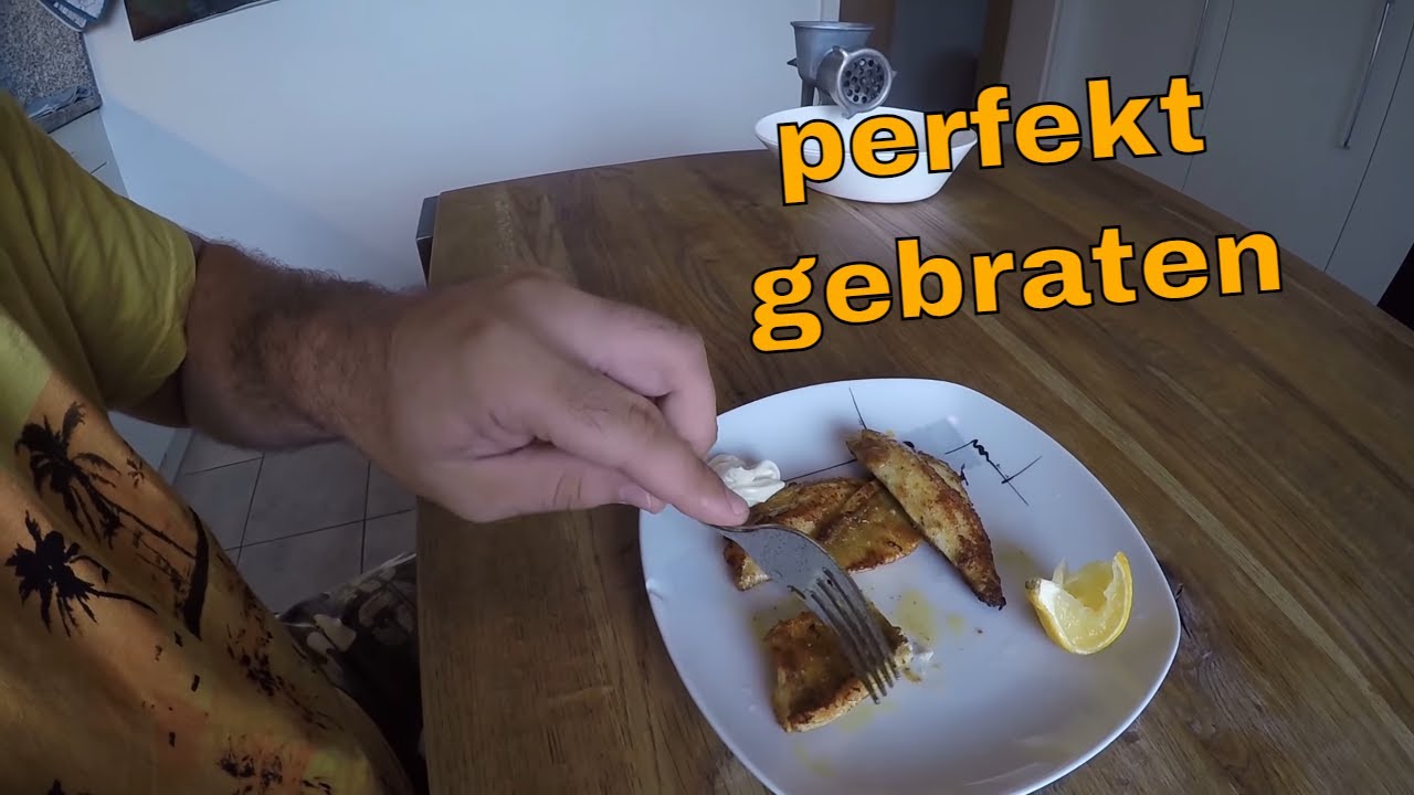 Barsch in Butter braten Rezept/Anleitung