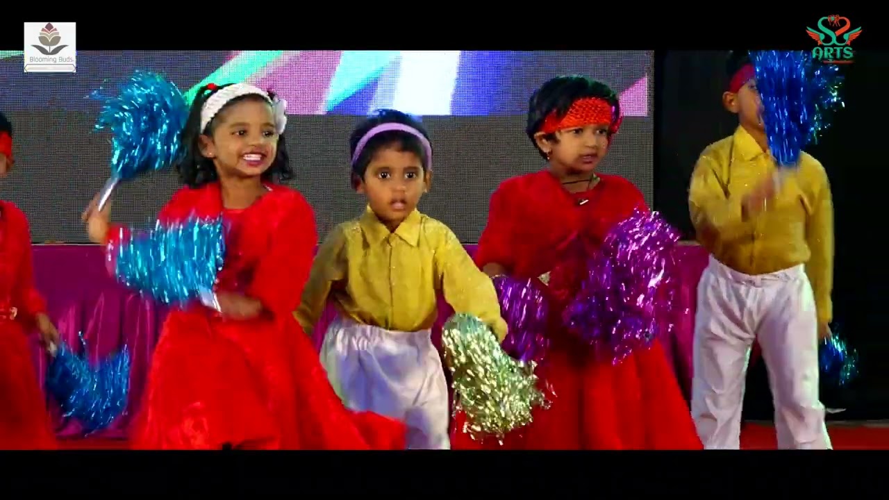 Blooming Buds High School - 31st Annual Day Celebrations - Nursery Class - Shake and Shine Dance