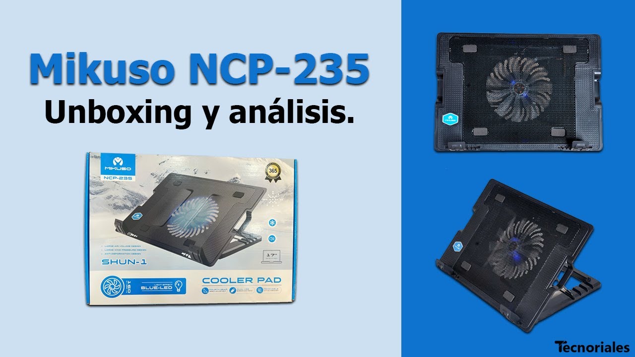 Base con ventilador para laptop por solo 10$