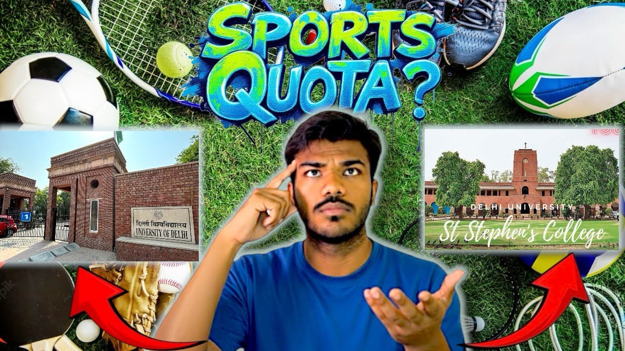 How Sports Quota Works in Delhi University |Fully explained - CUET 2026