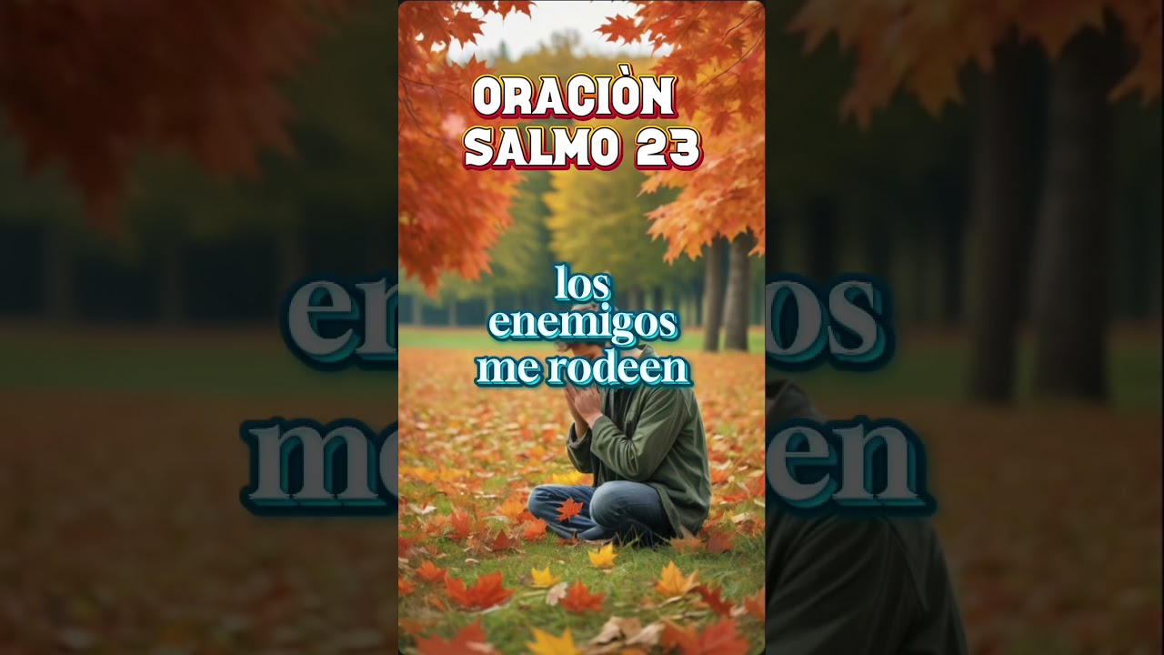 ORACI&Oacute;N SALMO 23🙏🏻🙏🏻🙏🏻#prayers #oraciones #salmo #versiculosbiblicos