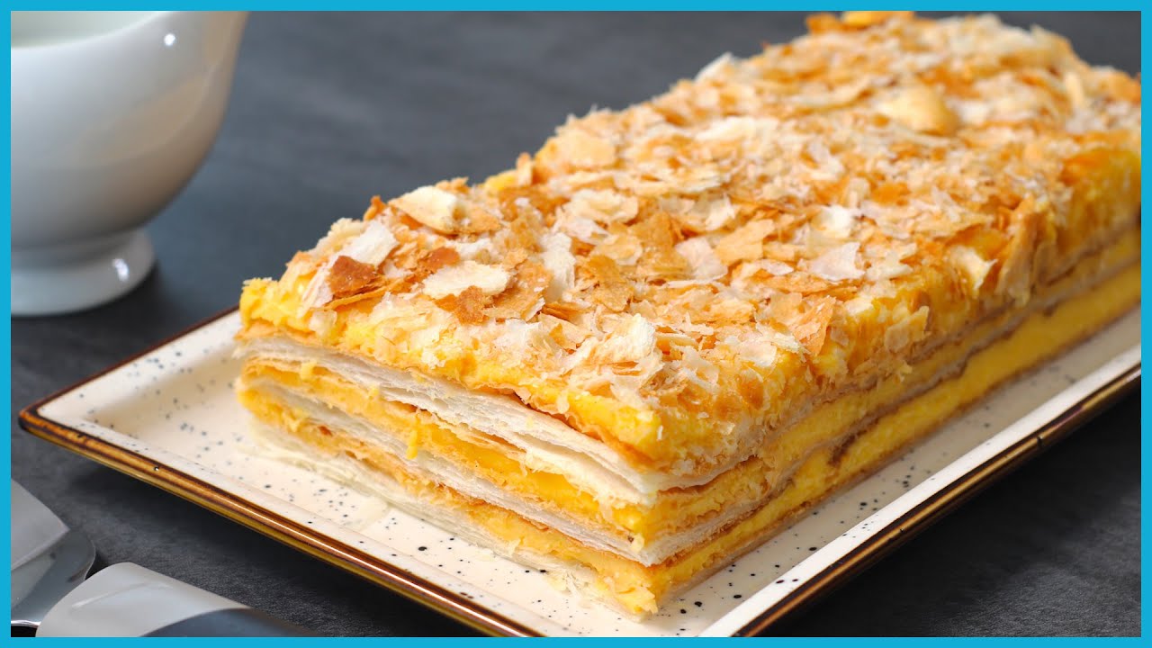 TORTA MILLEFOGLIE NAPOLEONE Dolce Russo Facilissimo