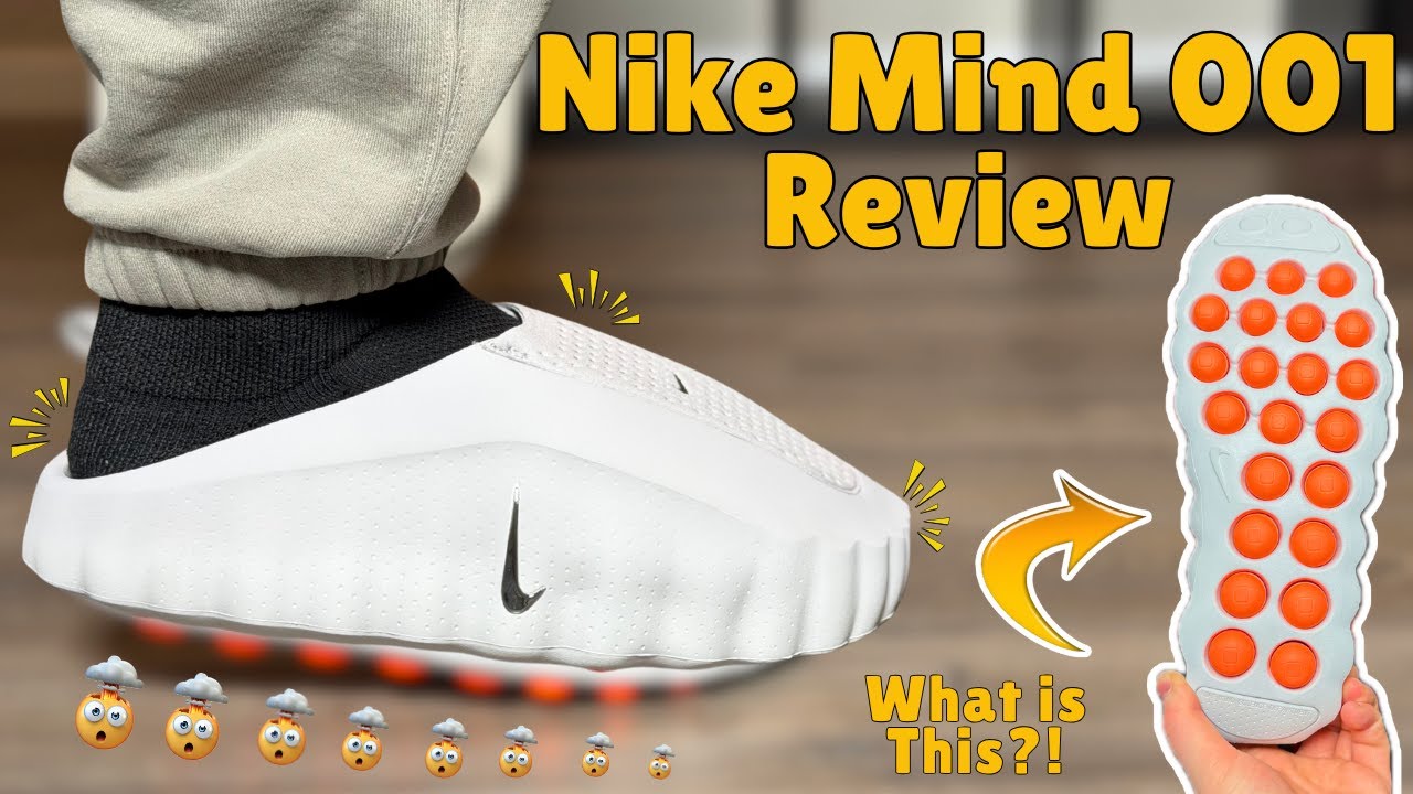 Обзор кроссовок Nike Mind 001 — эти шлепанцы из будущего!!