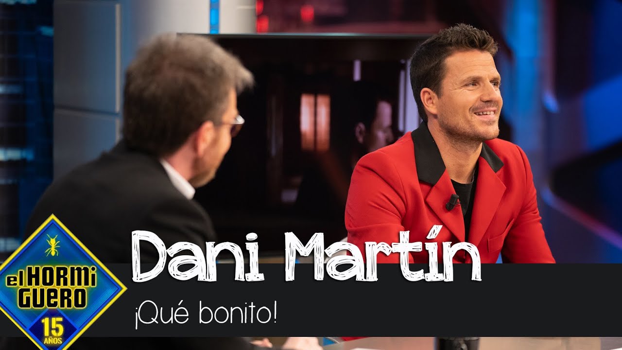La emoción se apodera de Dani Martín al presentar 'Cómo me gustaría contarte' - El Hormiguero
