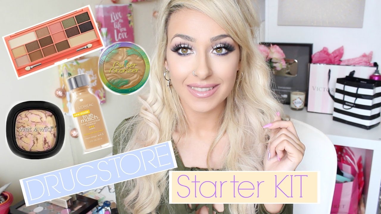 Drugstore Favourites, Beginner Makeup Tips & Starter Kit 2017 | DramaticMAC