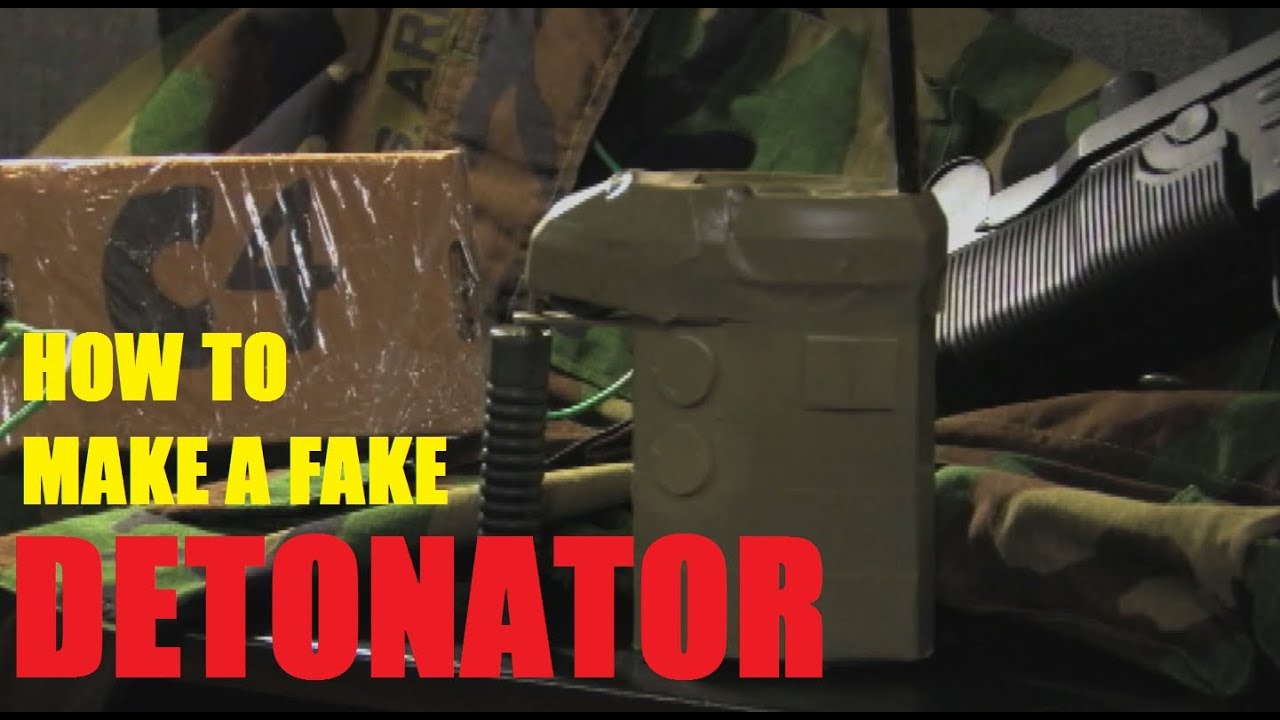 How to build a prop detonator