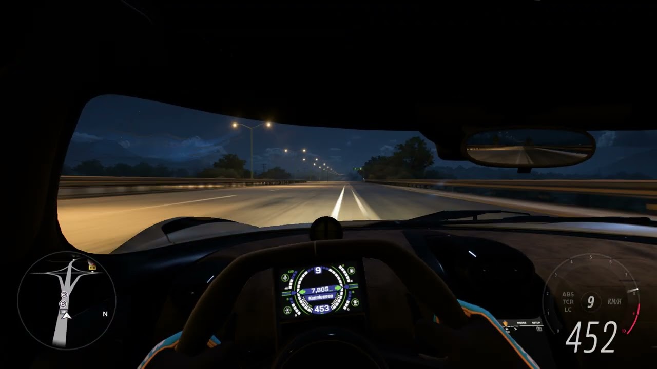 Forza Horizon 5 &ndash; Jesko Full Speed at Night (Low Visibility Challenge)