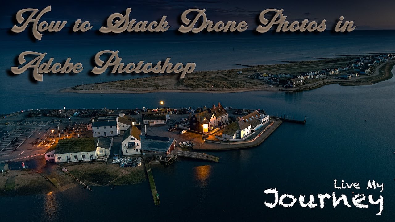 How to Stack Drone Photos in Adobe Photoshop