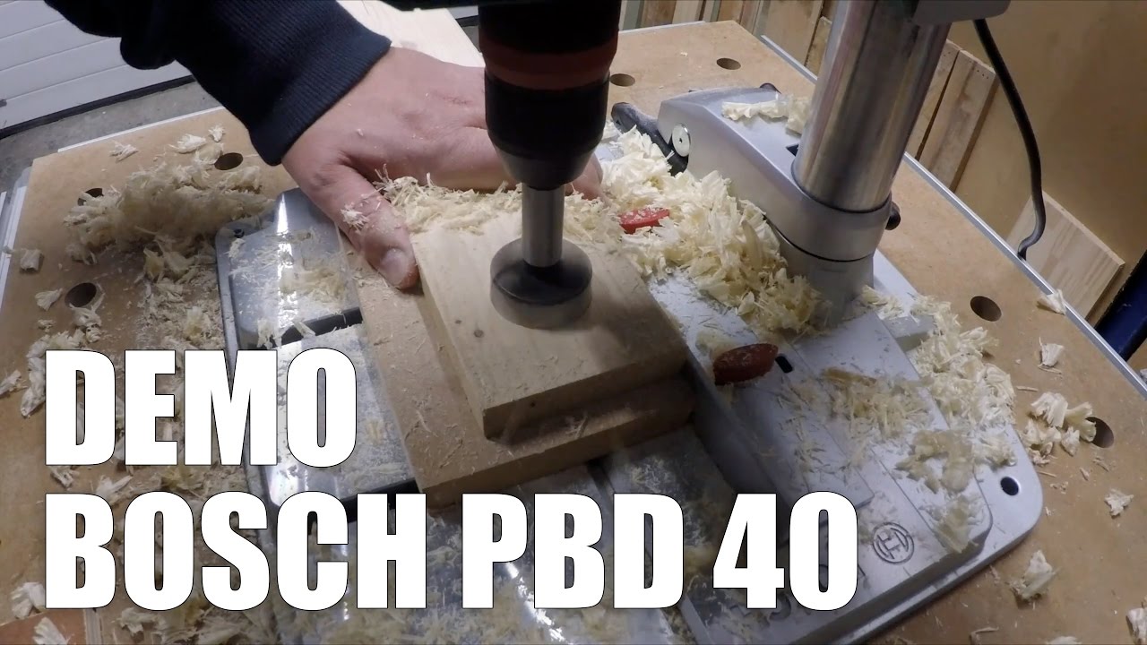 Perceuse &agrave; colonne Bosch PBD 40