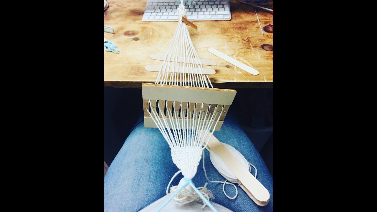Backstrap weaving metier a tisser diy | La Boite ateliers créatifs
