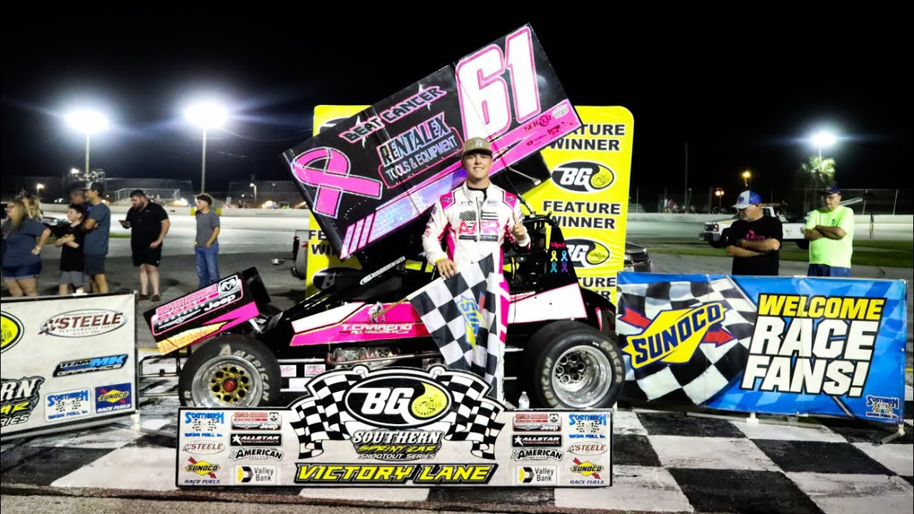[POV] Colton Bettis wins the Southern Sprint Car Series 40 Feature at Auburndale Speedway 9/20/25