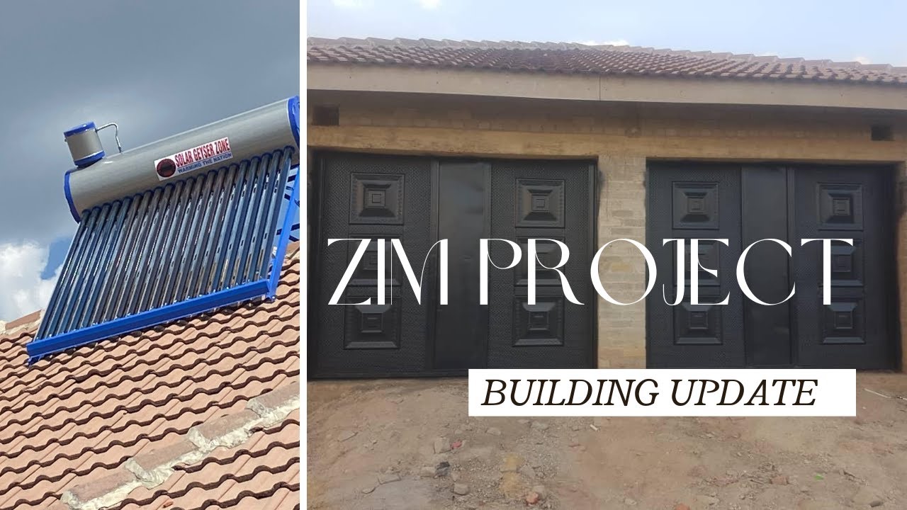 Building project in Zimbabwe  Part 2 | Update// Treating termites// All pipes blocked with sand //