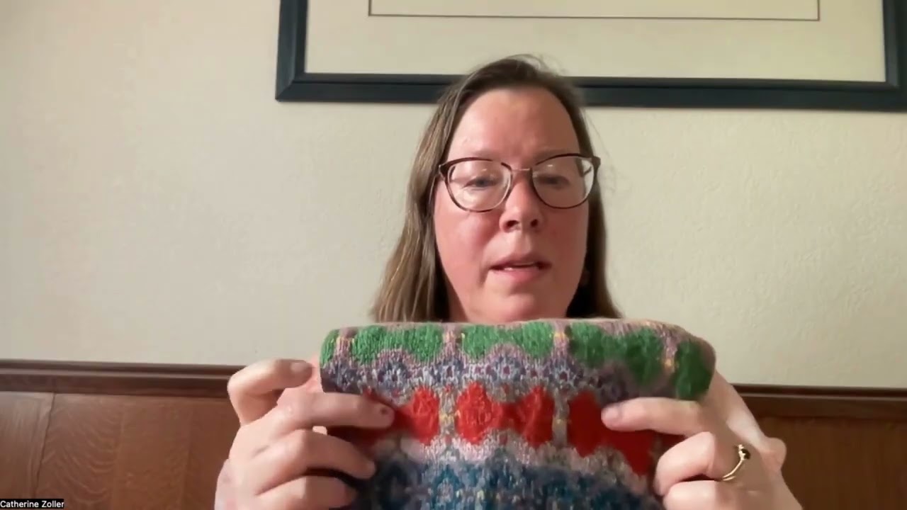 Stranded Colorwork Zoom #1 - 2/7/2026