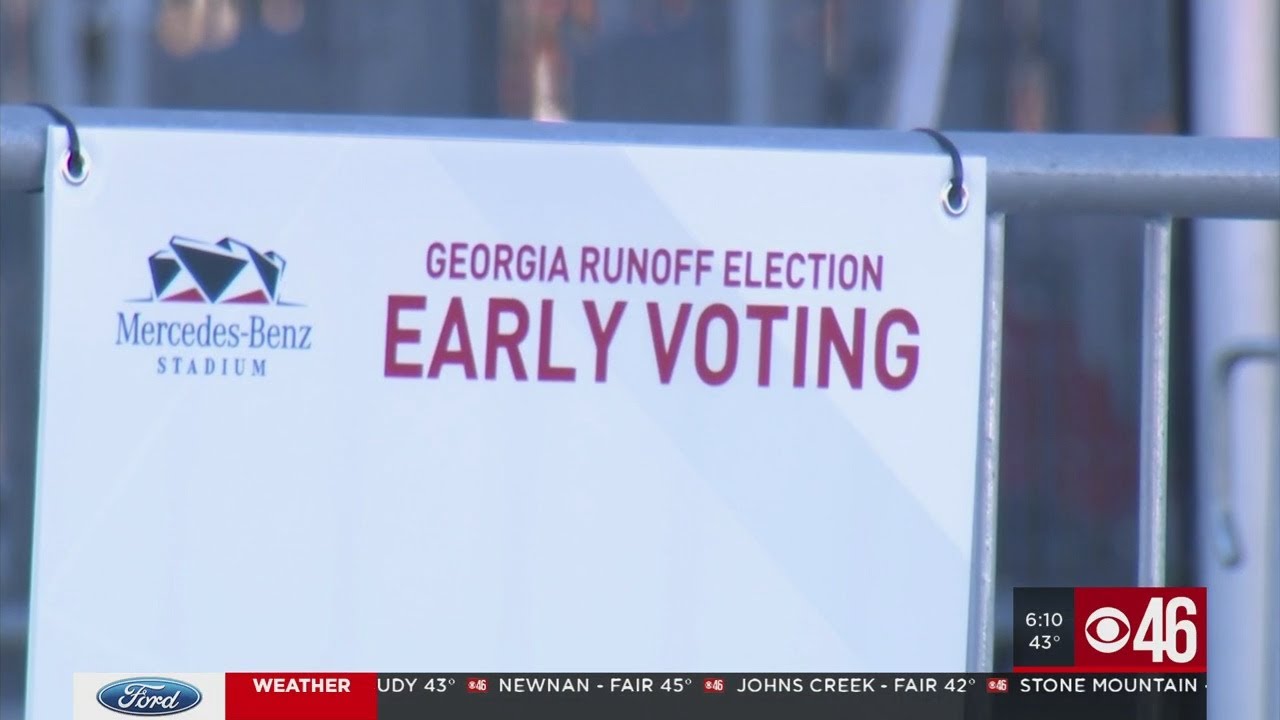 Early voting underway in Georgia Senate runoff election