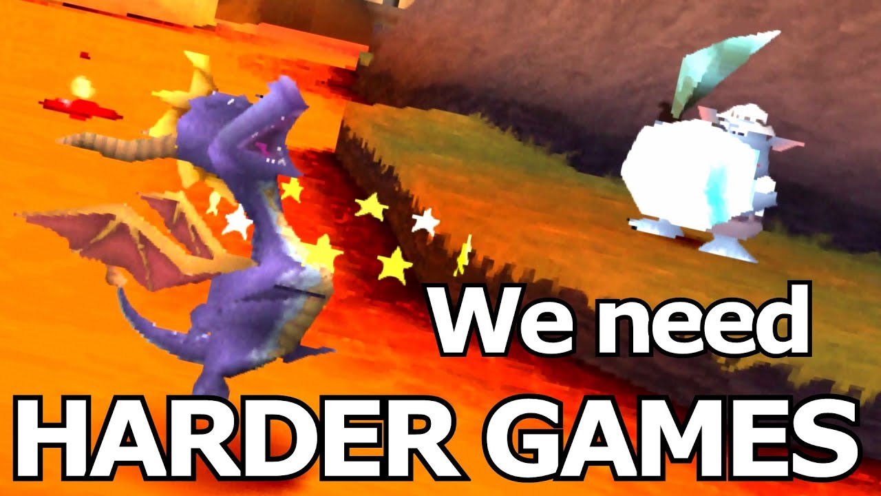 Why games should be harder again