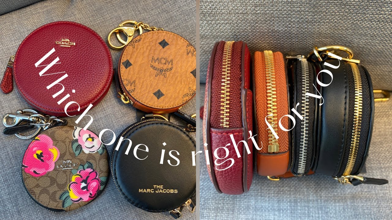 COIN POUCH COMPARISON + WHAT FITS