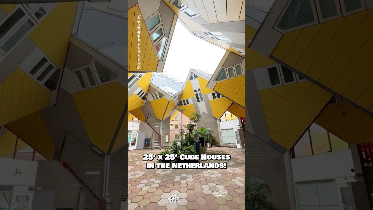 What Is It Like Living in a 750-sqft Cube House?