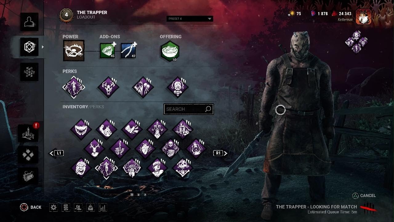 Dead by Daylight - Trapper Gameplay