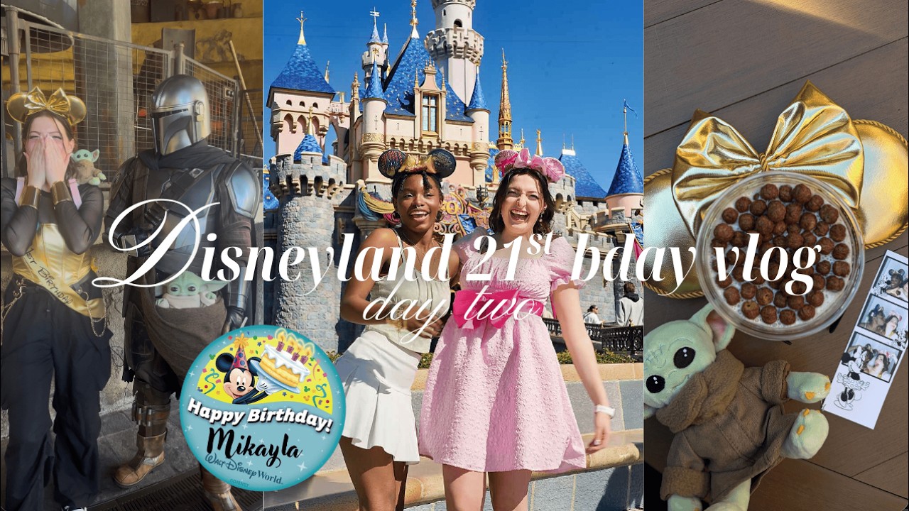 DISNEYLAND VLOG ★ full park day, rope drop, characters, parade, fireworks & more