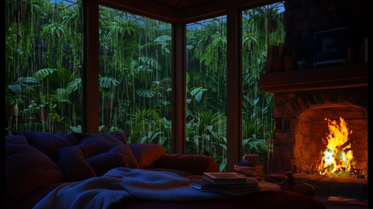 🌧 Rain Sounds For Sleeping | 99% Instantly Fall Asleep With Rain  Sound At Night, Relax
