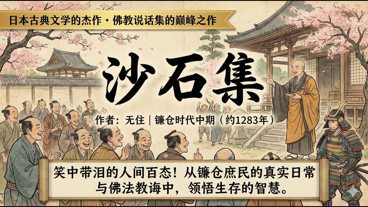 【沙石集】日本版的《笑林广记》？看13世纪的僧侣如何用“爆笑段子”治愈你的精神内耗   繁：【沙石集】日本版的《笑林廣記》？看13世紀的僧侶如何用「爆笑段子」治癒你的精神內耗