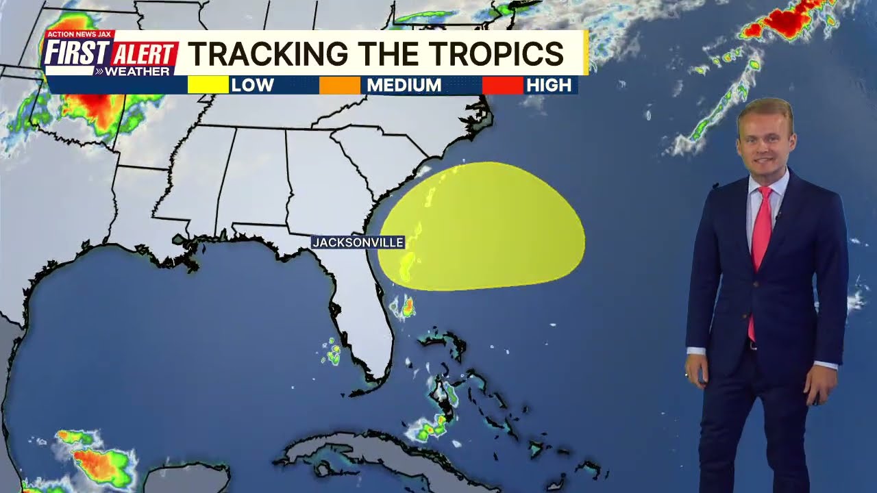 Tropical update: Watching for low pressure offshore the southeast U.S. next week