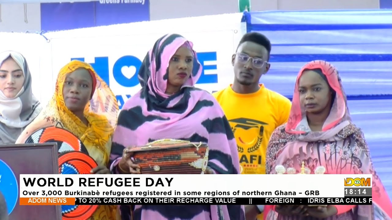 Over 3,000 Burkinabe refugees registered in some regions of northern Ghana (20-6-23)