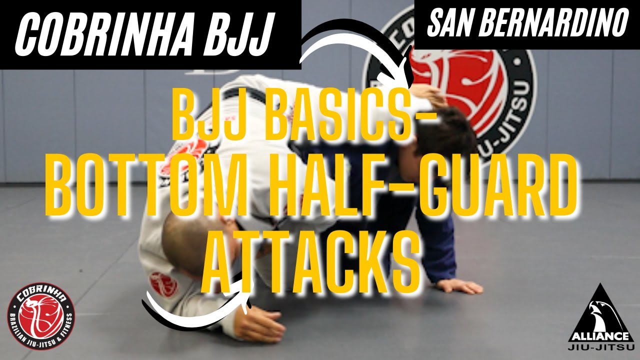 Bottom Half Guard Attacks - BJJ Basics