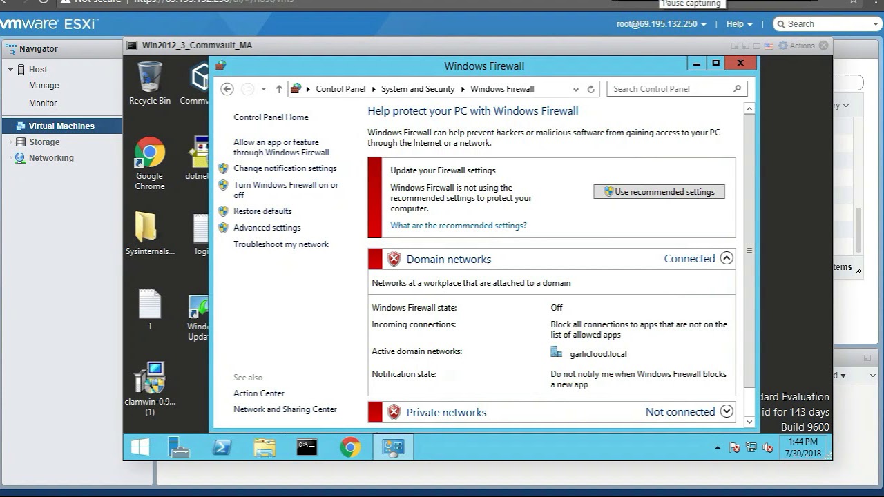 How to install the Oracle instance in CommVault
